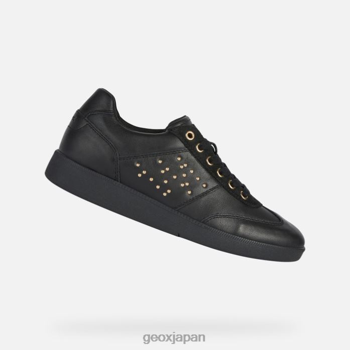 Geox Shoes Japan メレダの女性 822JX284 女性 黒