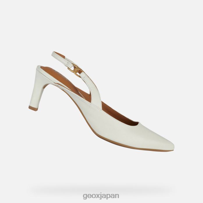 Geox Shoes Japan ビビアナの女性 822JX289 女性 オフホワイト