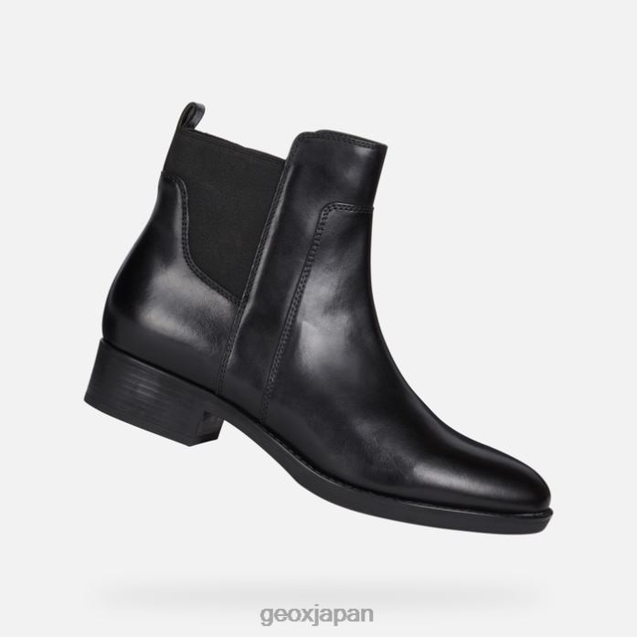 Geox Shoes Japan フェリシティの女性 822JX3 女性 黒