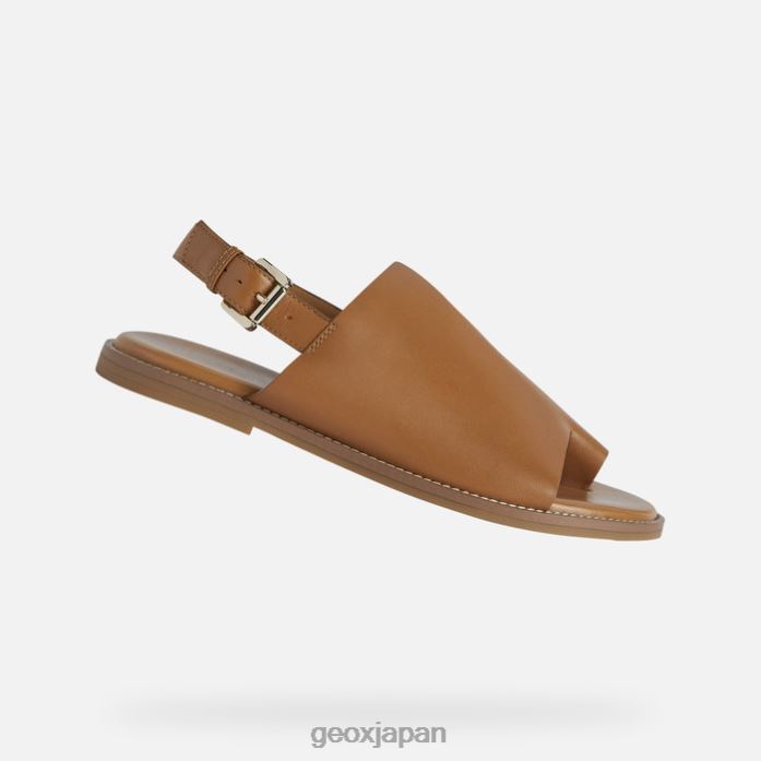 Geox Shoes Japan ネイリーンの女性 822JX307 女性 キャメル