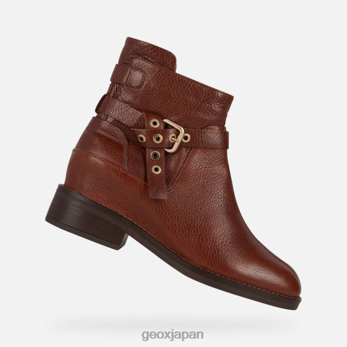 Geox Shoes Japan ラリス女性 822JX316 女性 茶色