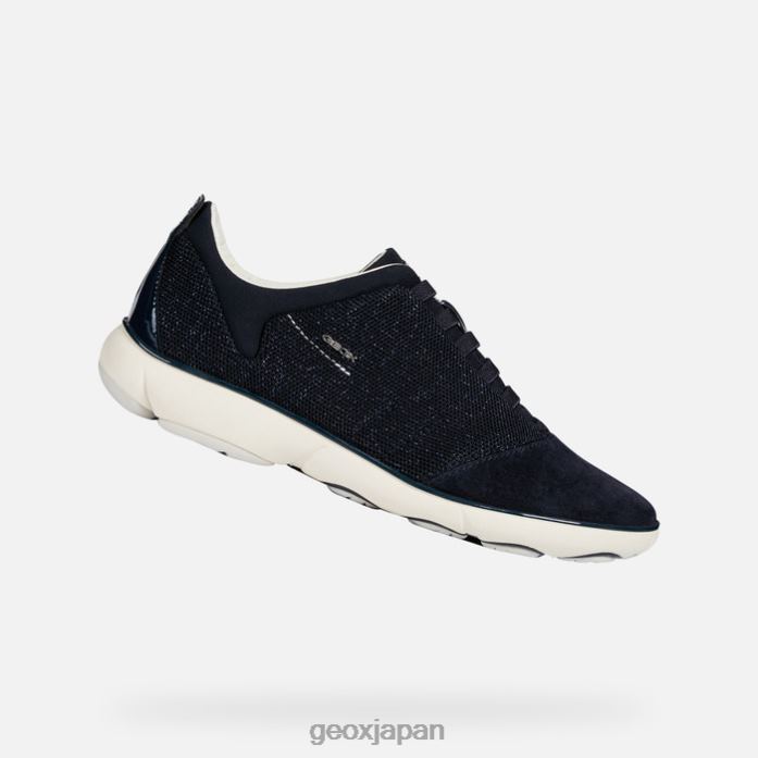 Geox Shoes Japan 星雲の女性 822JX326 女性 海軍