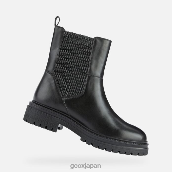 Geox Shoes Japan イリデアの女性 822JX344 女性 黒
