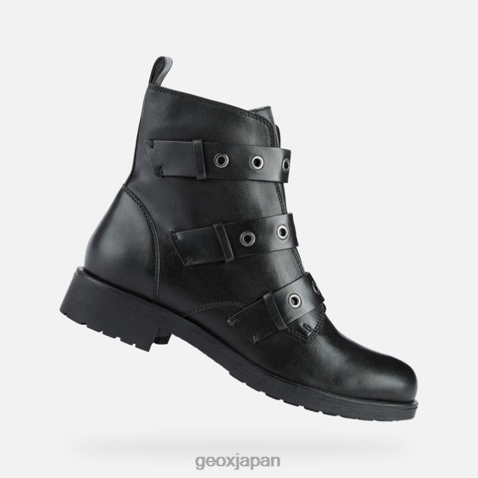 Geox Shoes Japan ローウェルの女性 822JX349 女性 黒