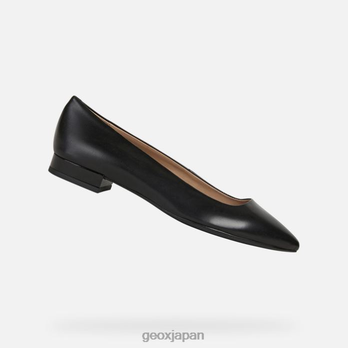 Geox Shoes Japan カリッサ女性 822JX360 女性 黒