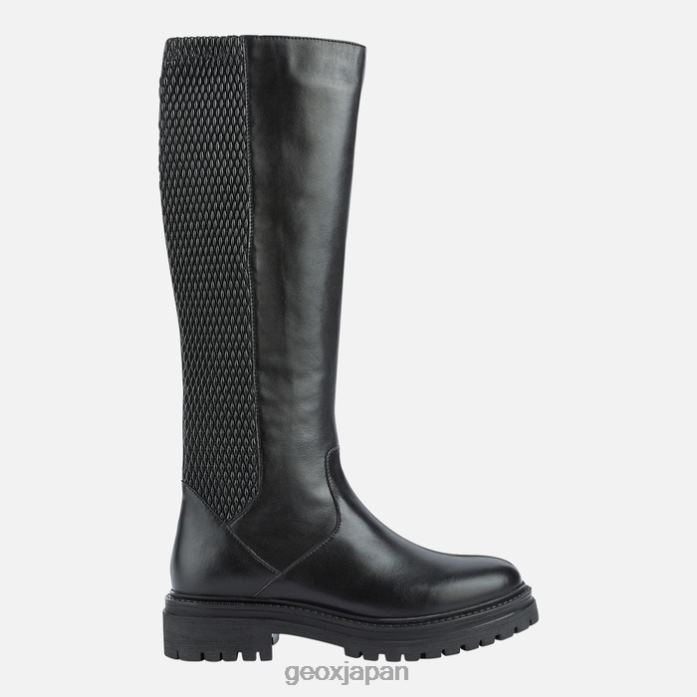 Geox Shoes Japan イリデアの女性 822JX370 女性 黒