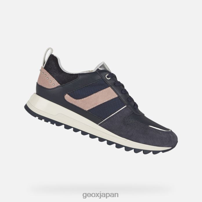 Geox Shoes Japan タベリヤの女性 822JX373 女性 dkジーンズ/アンティークローズ