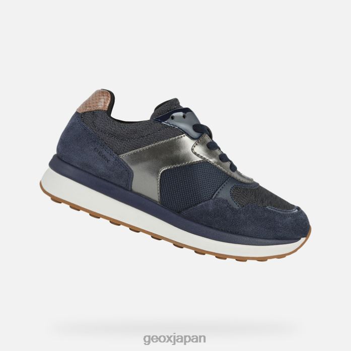 Geox Shoes Japan ランティックス女性 822JX382 女性 ダークジーンズ