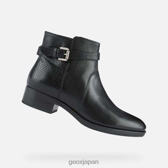 Geox Shoes Japan フェリシティの女性 822JX390 女性 黒