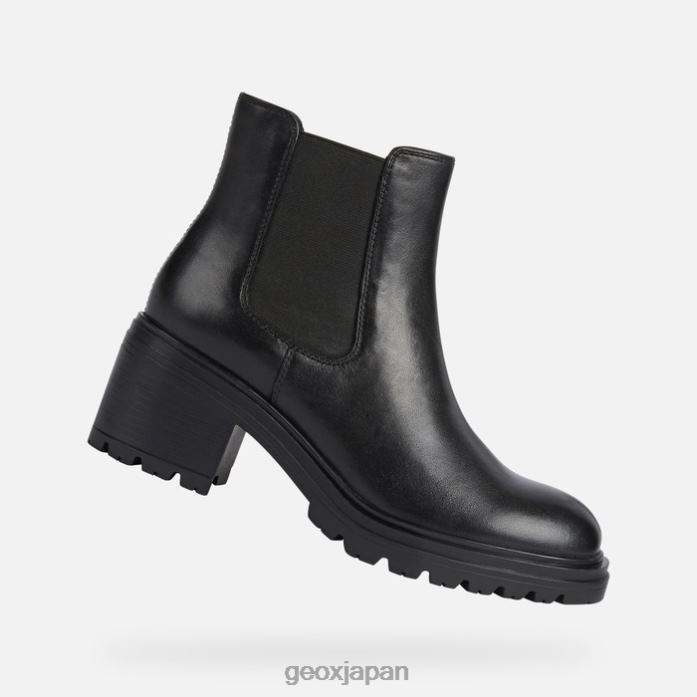 Geox Shoes Japan ダミアナの女性 822JX409 女性 黒
