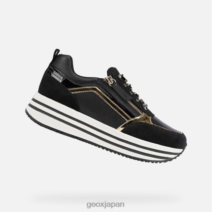 Geox Shoes Japan ケンシーの女性 822JX448 女性 黒