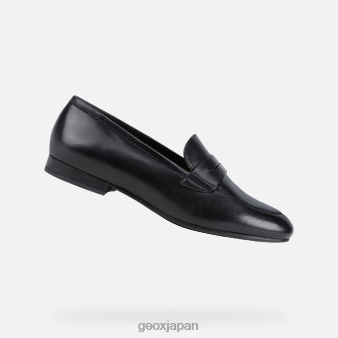 Geox Shoes Japan 新しいマーリナの女性 822JX477 女性 黒