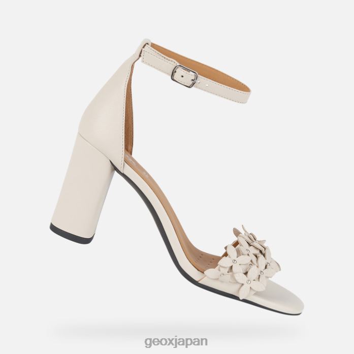 Geox Shoes Japan エクリアハイの女性 822JX499 女性 クリーム