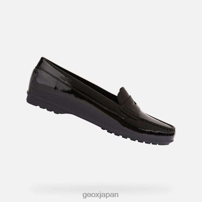 Geox Shoes Japan イリディアの女性 822JX504 女性 黒