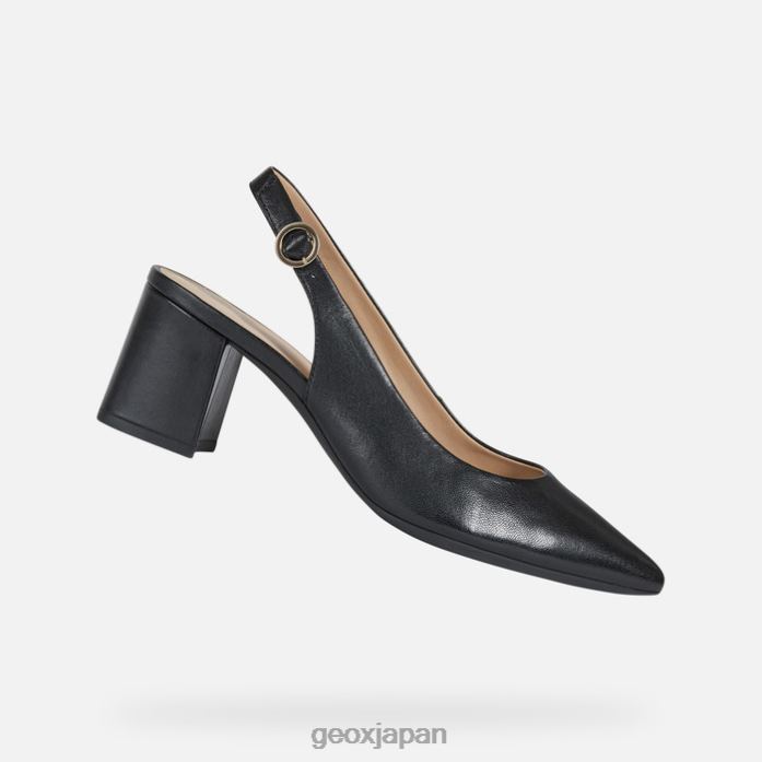 Geox Shoes Japan ビリアナの女性 822JX511 女性 黒