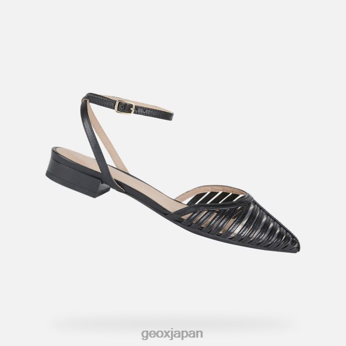 Geox Shoes Japan カリッサ女性 822JX537 女性 黒