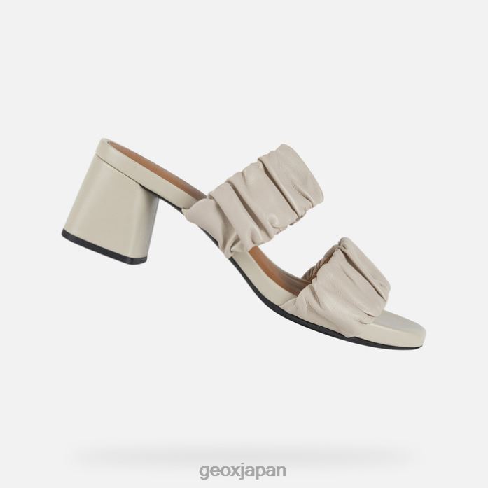 Geox Shoes Japan ゲンジアナミッド女性 822JX546 女性 クリーム