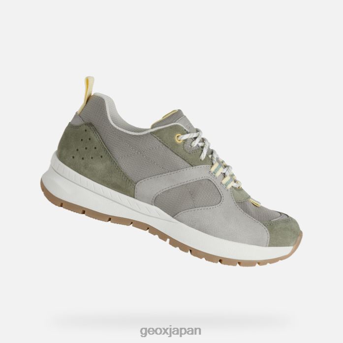 Geox Shoes Japan ブレイズ女性 822JX568 女性 アイス/セージ