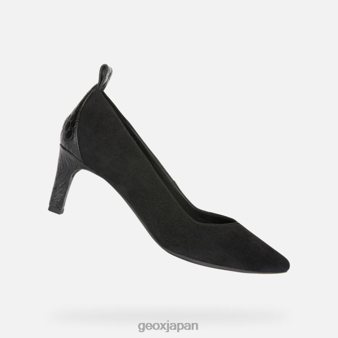 Geox Shoes Japan ビビアナの女性 822JX573 女性 黒