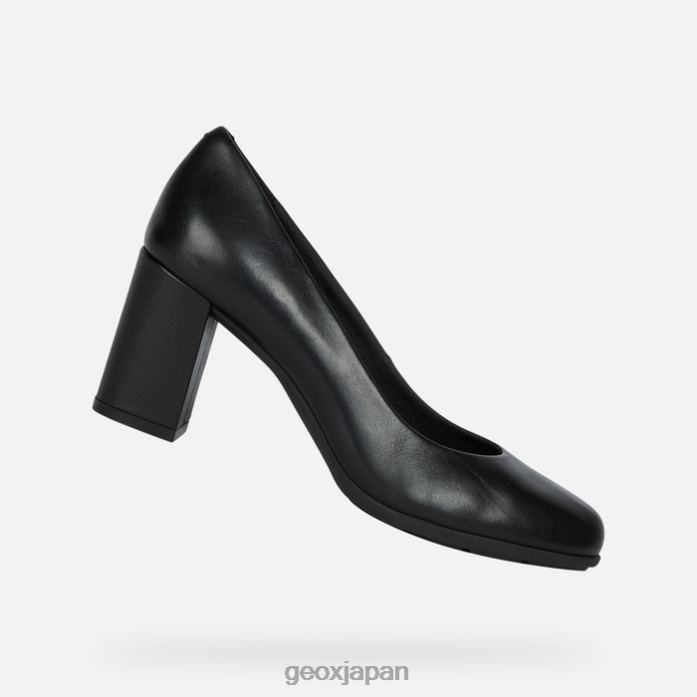 Geox Shoes Japan 新しいアーニャの女性 822JX576 女性 黒
