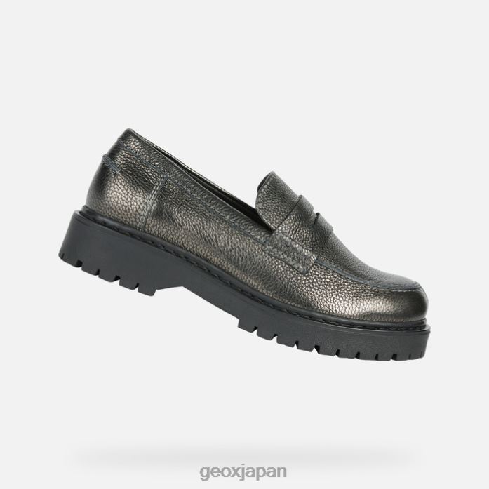 Geox Shoes Japan ブレイズ女性 822JX583 女性 銃