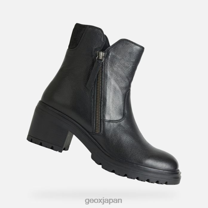 Geox Shoes Japan ダミアナの女性 822JX593 女性 黒