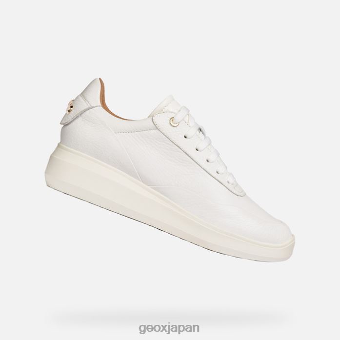 Geox Shoes Japan ルビディアの女性 822JX595 女性 白