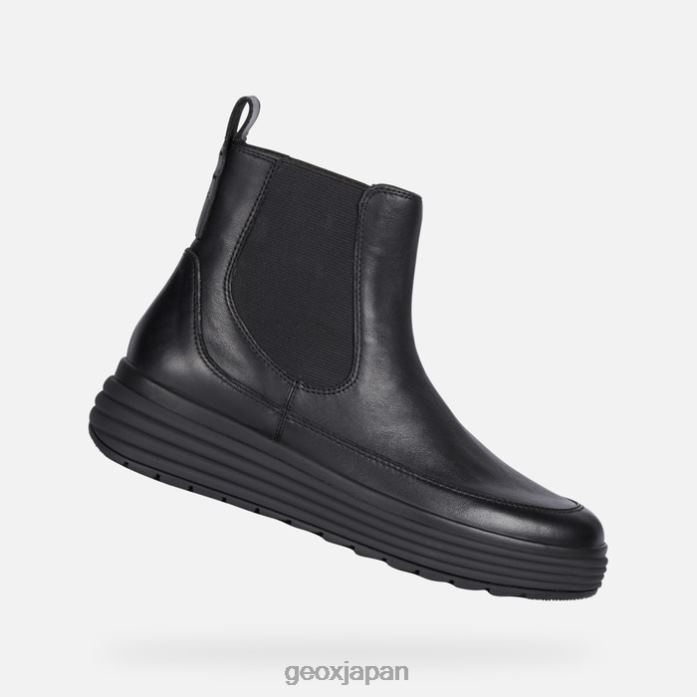 Geox Shoes Japan ファオラエの女性 822JX605 女性 黒