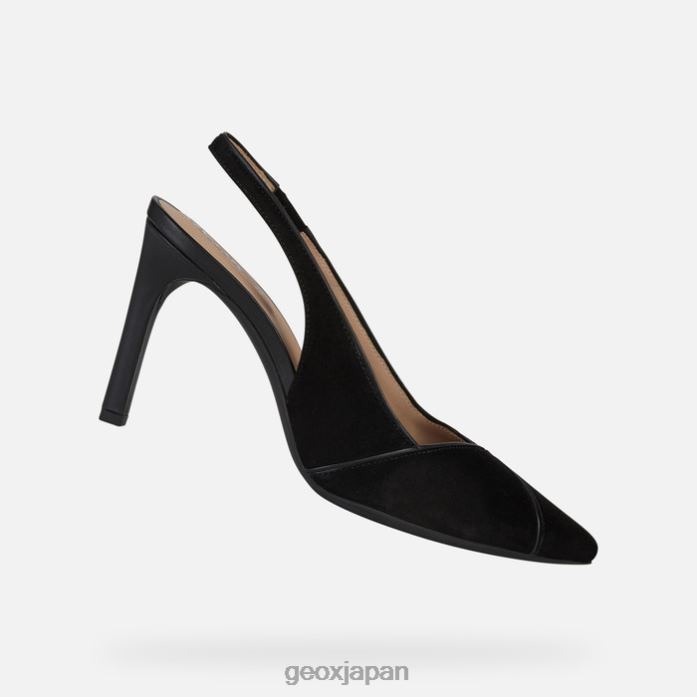 Geox Shoes Japan ファビオラの女性 822JX609 女性 黒