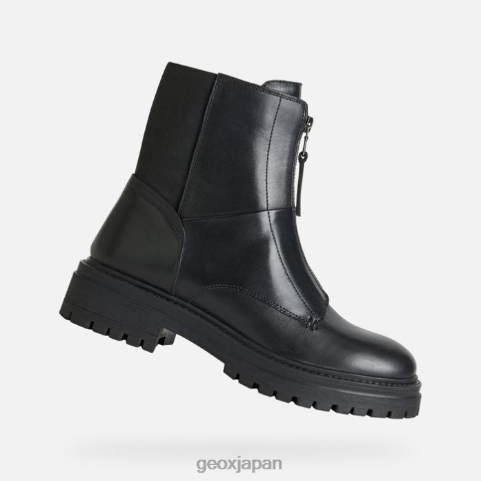 Geox Shoes Japan イリデアの女性 822JX616 女性 黒