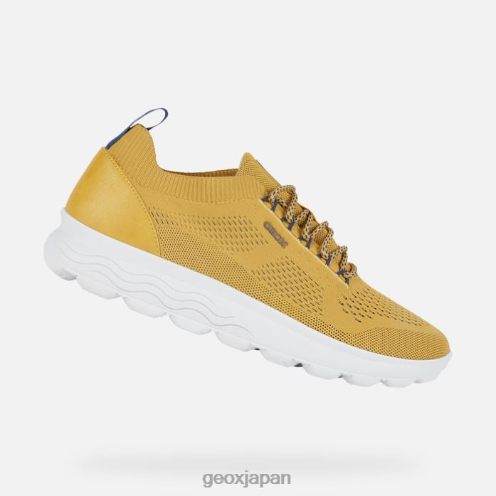 Geox Shoes Japan スフェリカマン 822JX618 男性 黄土