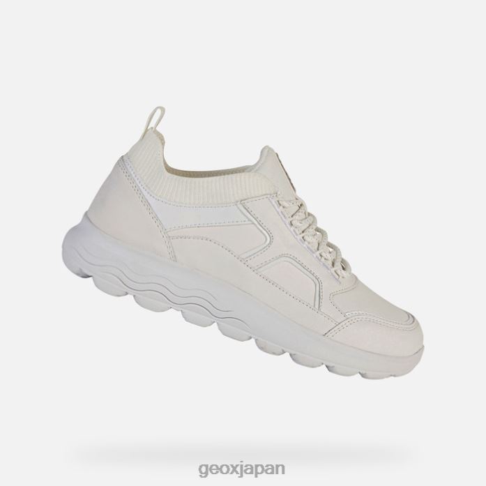 Geox Shoes Japan スフェリカウーマン 822JX62 女性 白