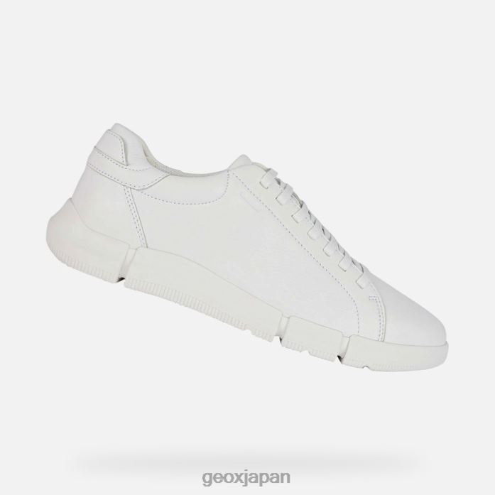 Geox Shoes Japan アダプターマン 822JX625 男性 白