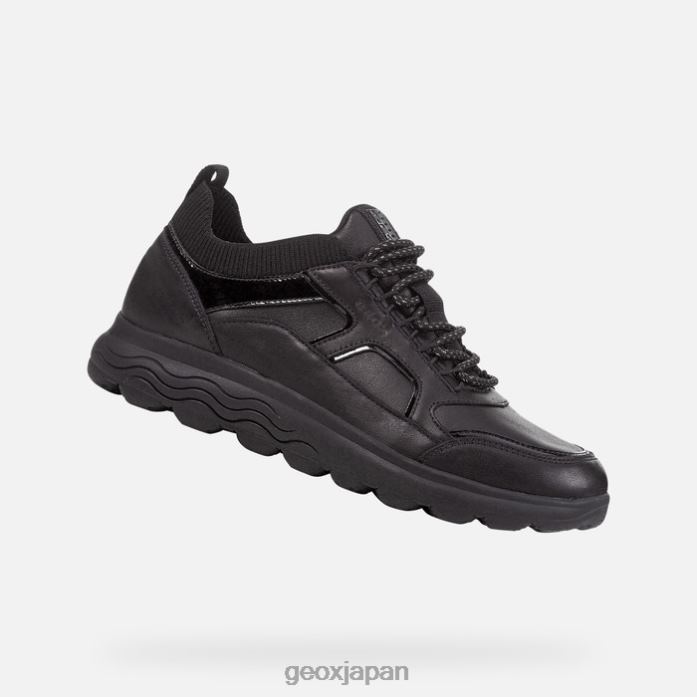 Geox Shoes Japan スフェリカウーマン 822JX63 女性 黒