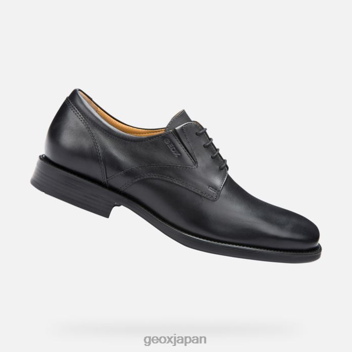 Geox Shoes Japan フェデリコ男 822JX630 男性 黒