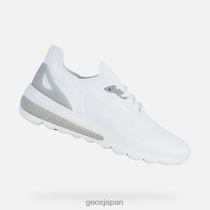 Geox Shoes Japan スフェリカ アクティフマン 822JX633 男性 白