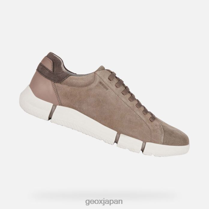 Geox Shoes Japan アダプターマン 822JX646 男性 鳩灰色