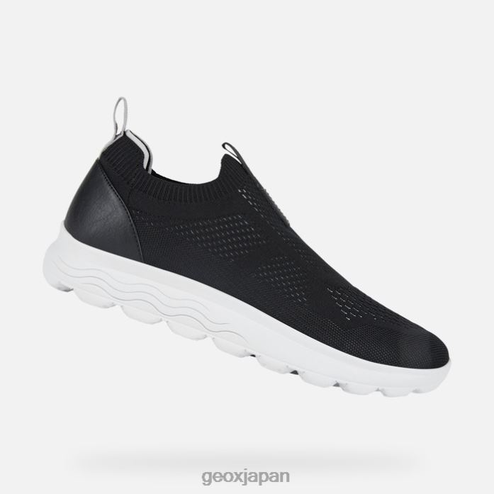 Geox Shoes Japan スフェリカマン 822JX675 男性 黒