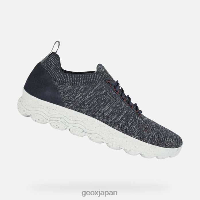 Geox Shoes Japan スフェリカマン 822JX693 男性 海軍