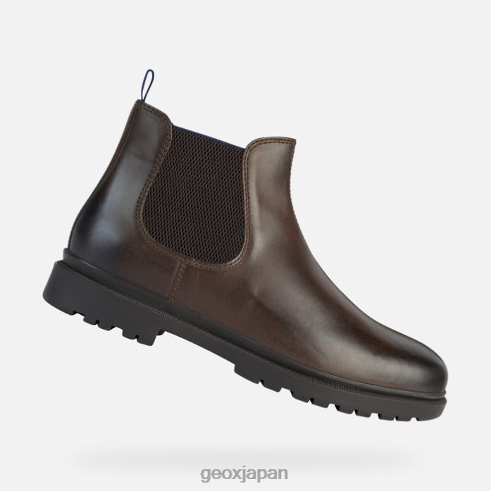 Geox Shoes Japan アンダロマン 822JX703 男性 コーヒー/ロイヤル