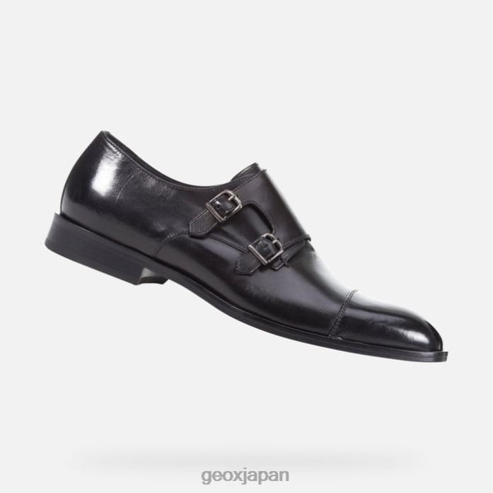 Geox Shoes Japan セイモア男 822JX729 男性 黒