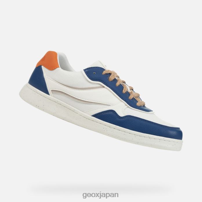 Geox Shoes Japan ウォーレンスマン 822JX756 男性 ジーンズ/白