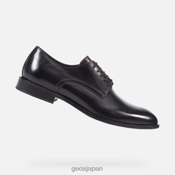 Geox Shoes Japan セイモア男 822JX765 男性 黒