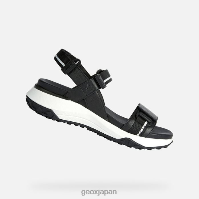 Geox Shoes Japan ソラピスグリップ女性 822JX77 女性 黒