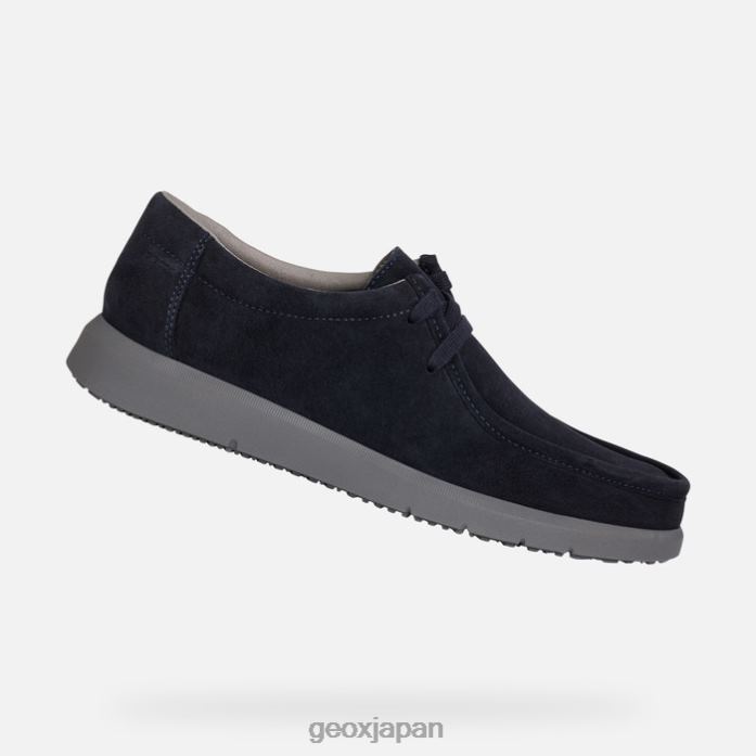 Geox Shoes Japan エリコ男 822JX888 男性 海軍