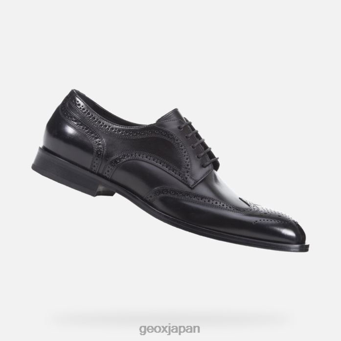Geox Shoes Japan セイモア男 822JX911 男性 黒