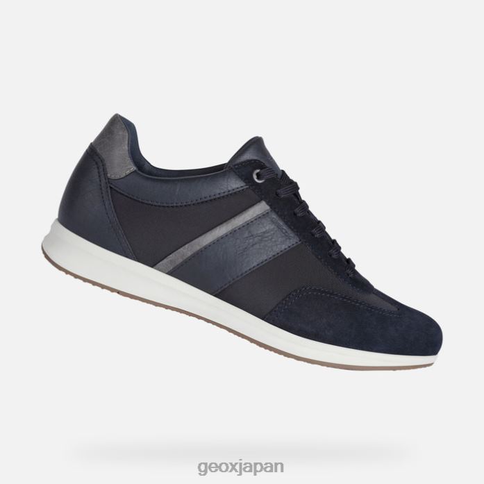Geox Shoes Japan エイブリーマン 822JX924 男性 海軍