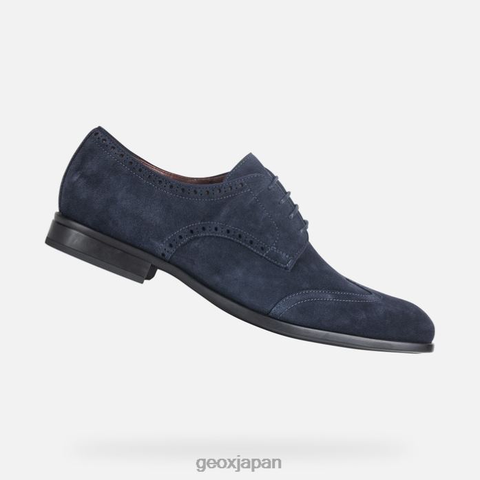 Geox Shoes Japan イアコポマン 822JX930 男性 海軍