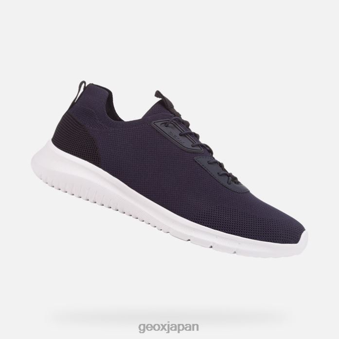 Geox Shoes Japan モンレアーレの男 822JX955 男性 海軍