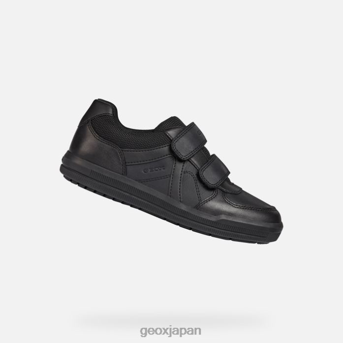 Geox Shoes Japan アルザックジュニア 822JX979 男の子たち 黒